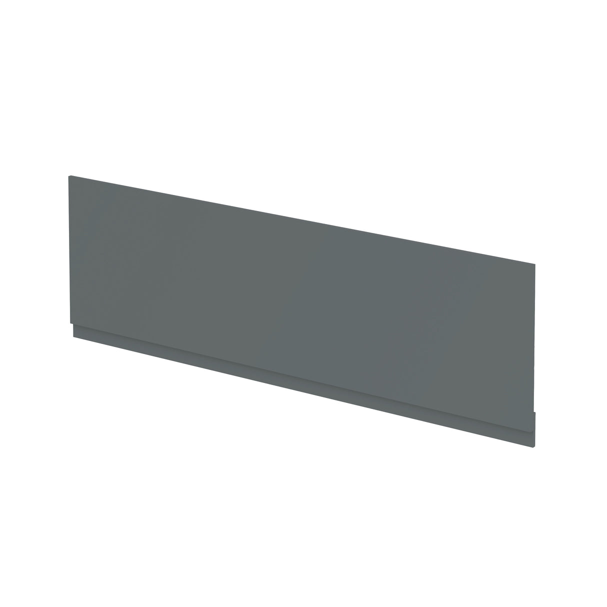 Halite 1800mm Matt Grey Waterproof Front Bath Panel