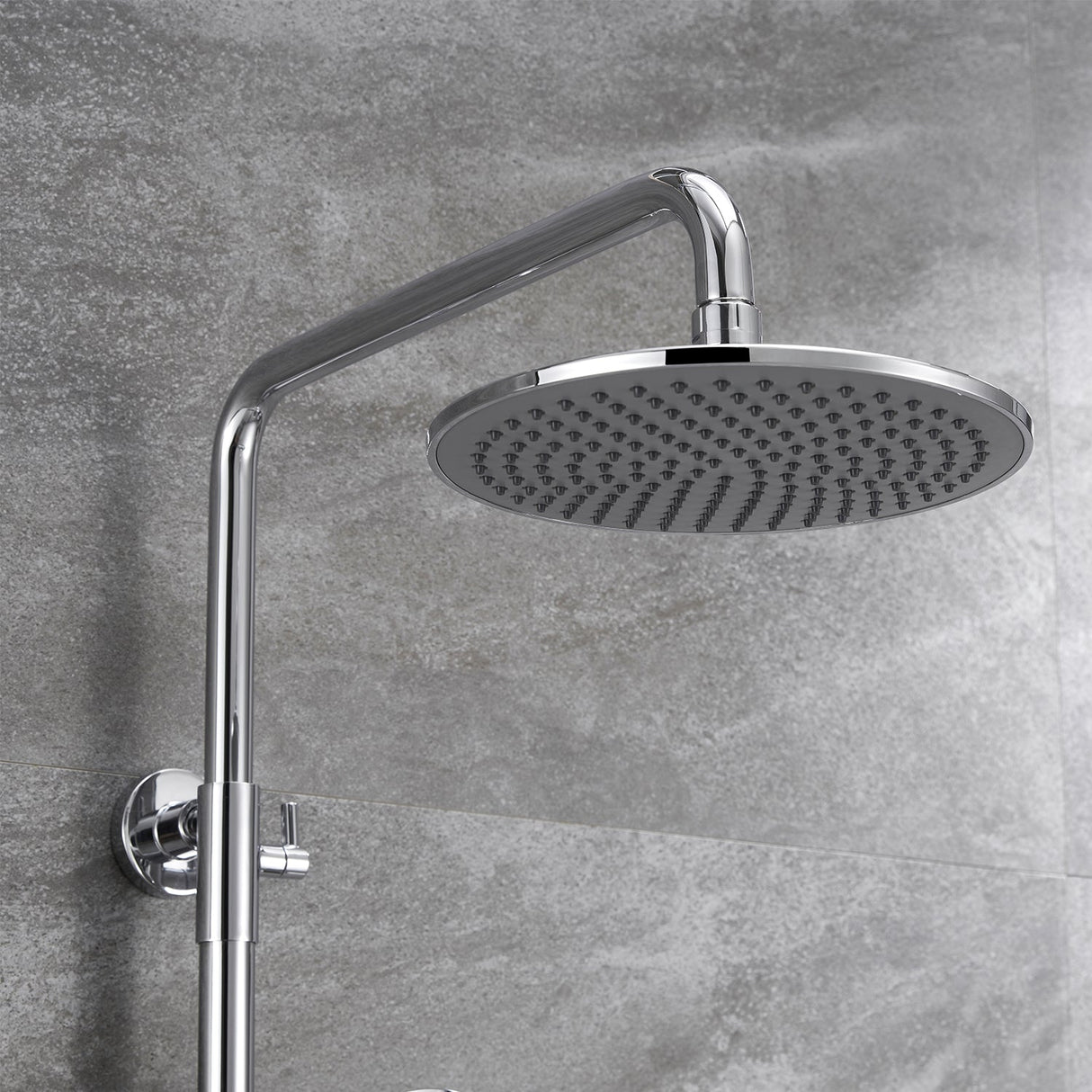 Modern Splash Steel Thermostatic Shower Mixer