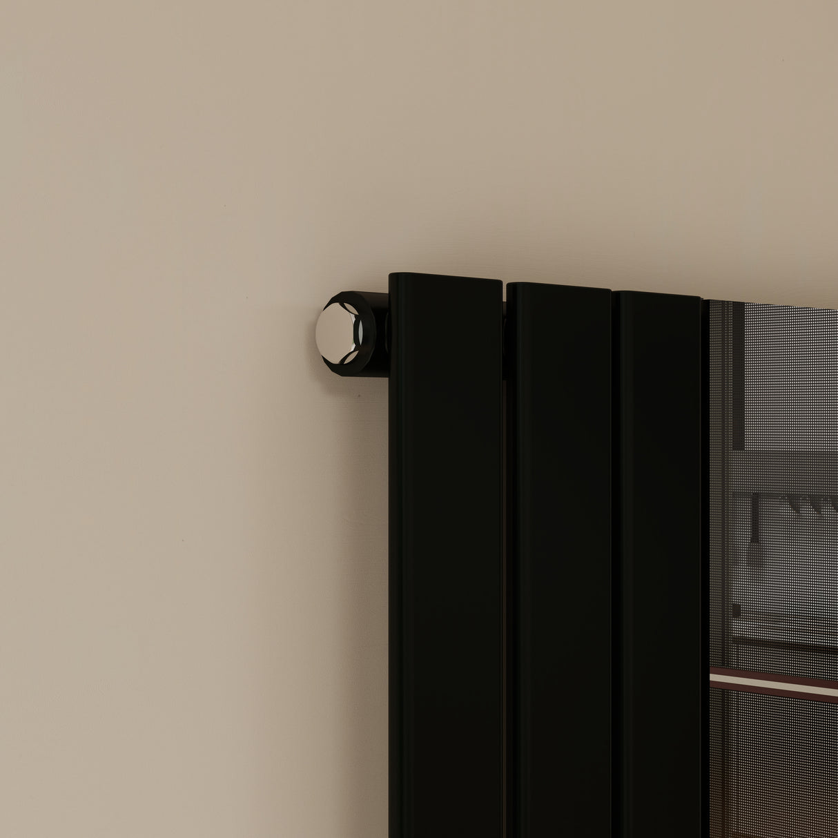 Modern Splash Vertical Flat Panel Mirror Radiator 1800x553mm Single