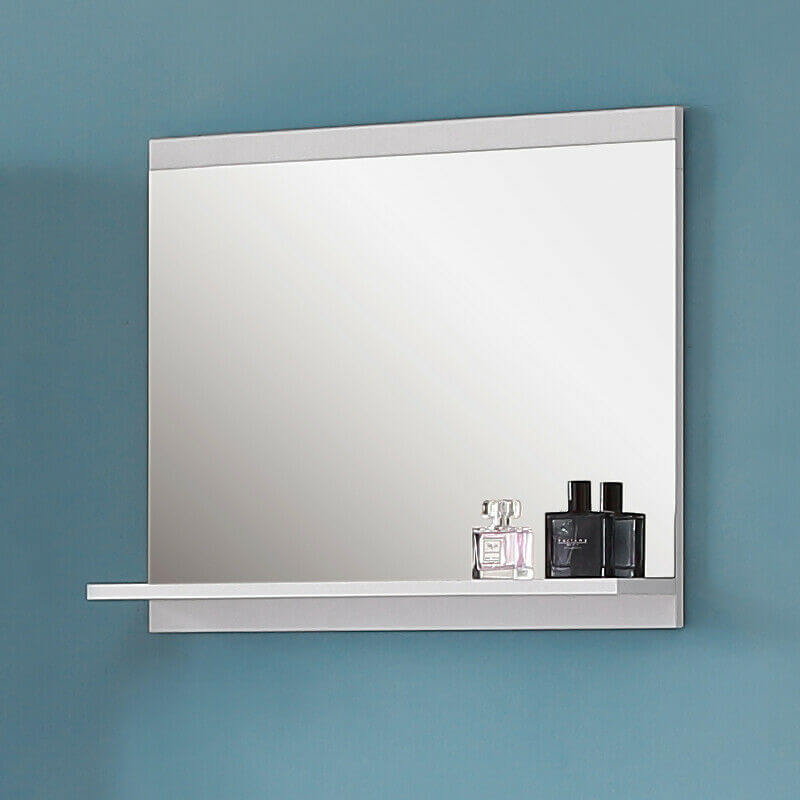 Modern Splash LED Rectangle Mirror