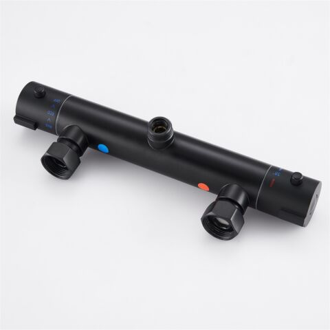 Modern Splash Chrome Thermostatic Shower Set-H-10S