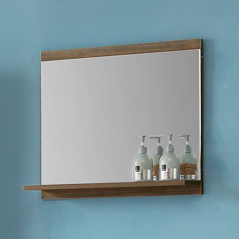 Modern Splash LED Rectangle Mirror