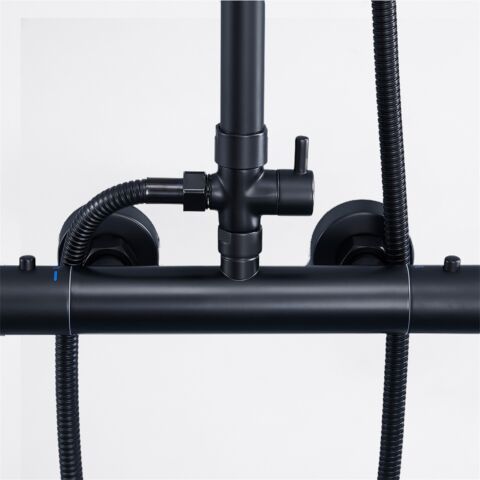 Modern Splash Chrome Thermostatic Shower Set-H-10S