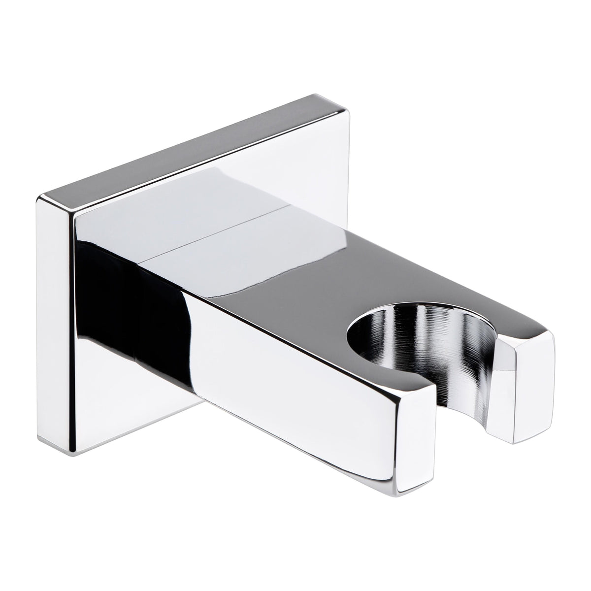 Modern Splash Chrome Shower Wall Bracket