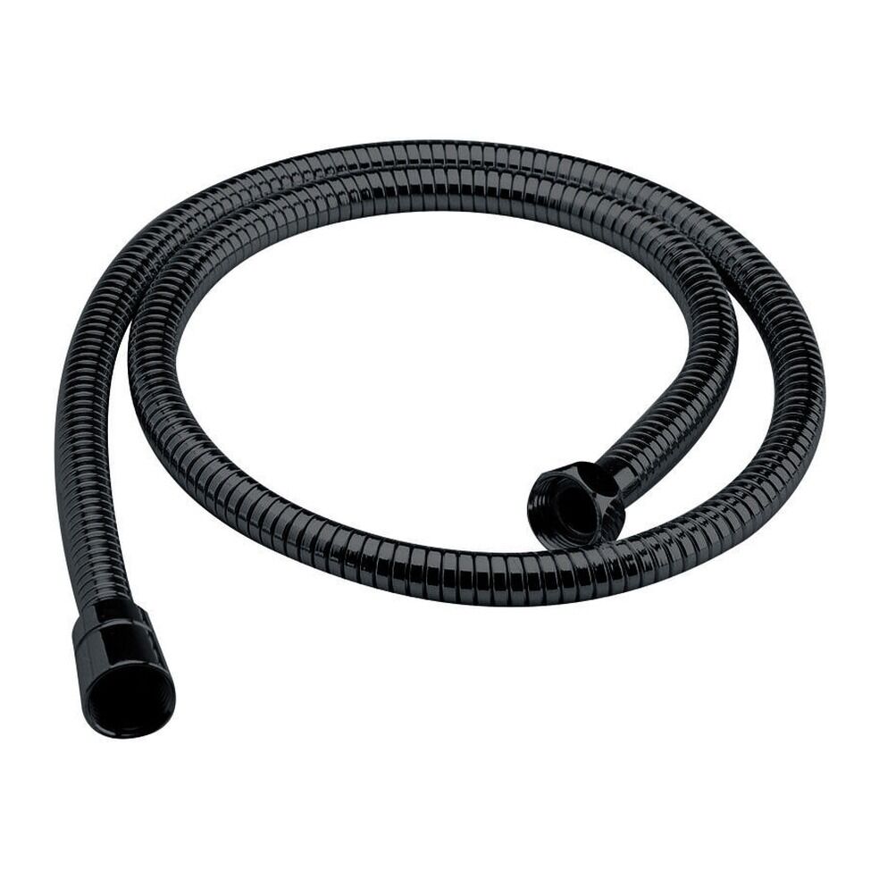 Modern Splash 1.5m Matt Black Double Lock Shower Flex
