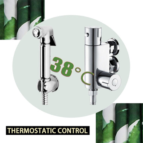 Modern Splash Steel Thermostatic Shower -FXT-S-02
