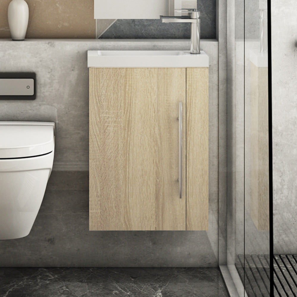 Modern Splash Oak Vanity Units-Y-601C+Y-T400C