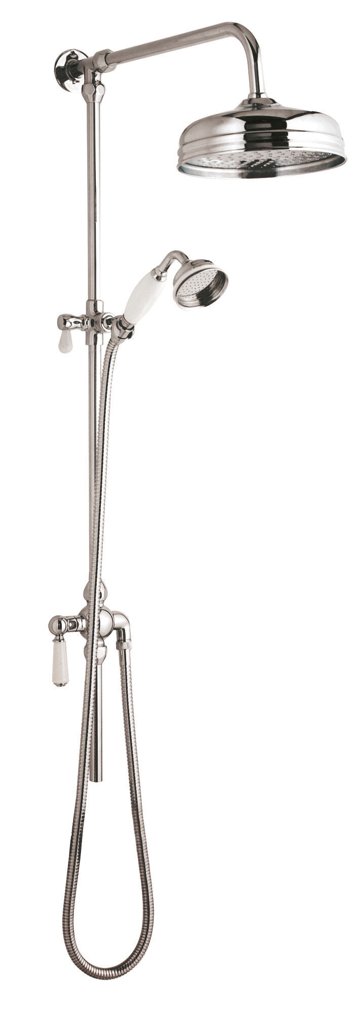 Chrome Dual Rigid Riser Kit