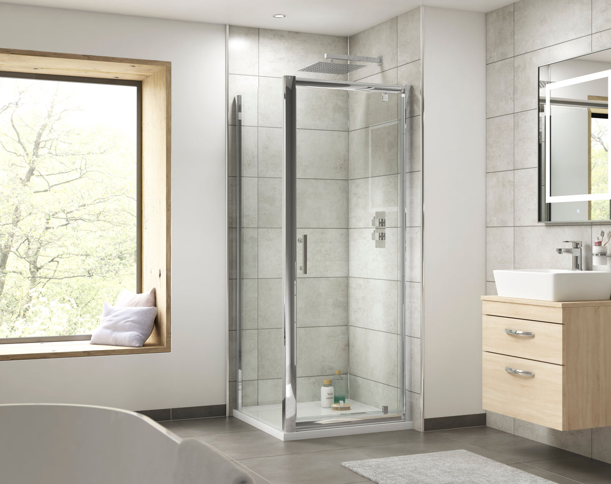 Modern Splash Pacific 760mm Chrome Side Panel