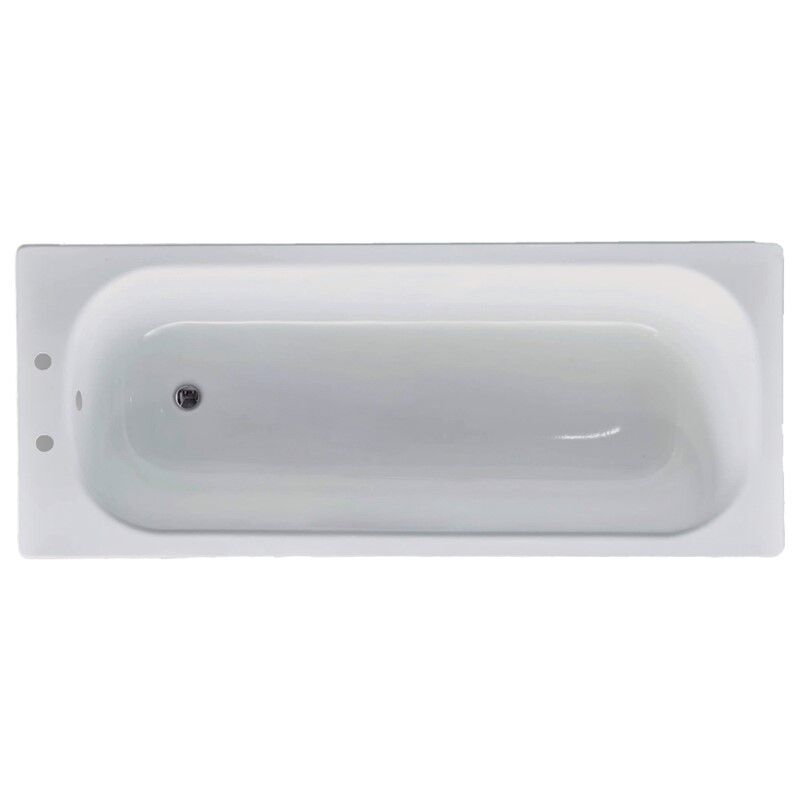 Arley Pro Contract 1700mm 2 Tap Hole Single Ended Steel Bath