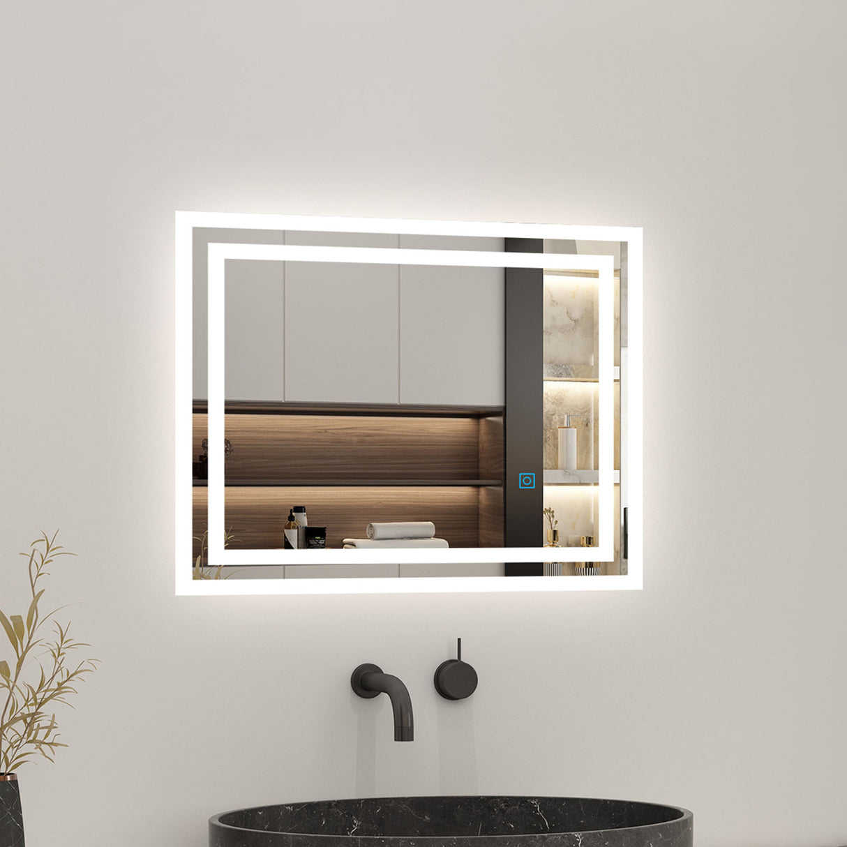 Modern Splash Led Mirror- BM-1401