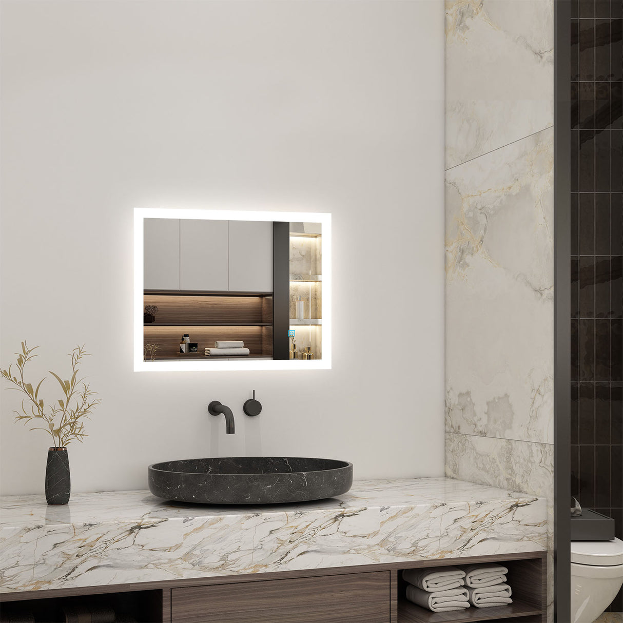Modern Splash Led Mirror- BM-1501