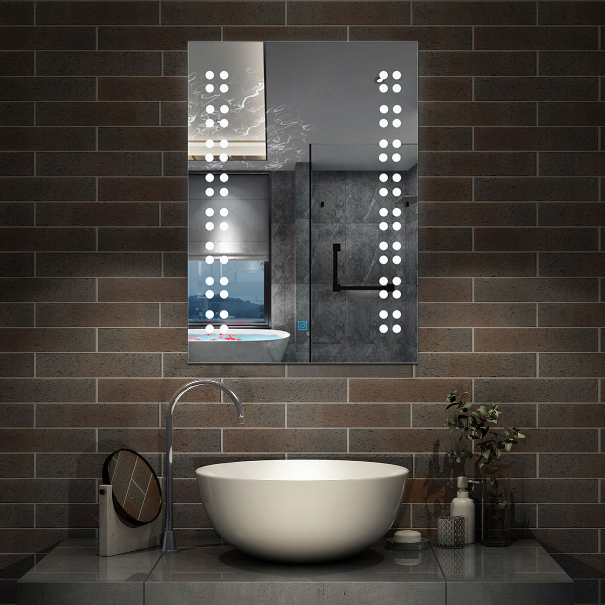 Modern Splash Led Mirror- BM-1603C