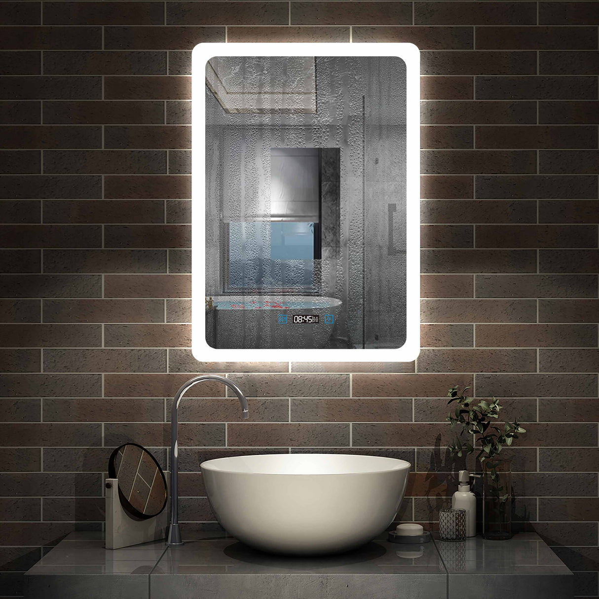 Modern Splash Led Mirror- BM-HDS1202TX