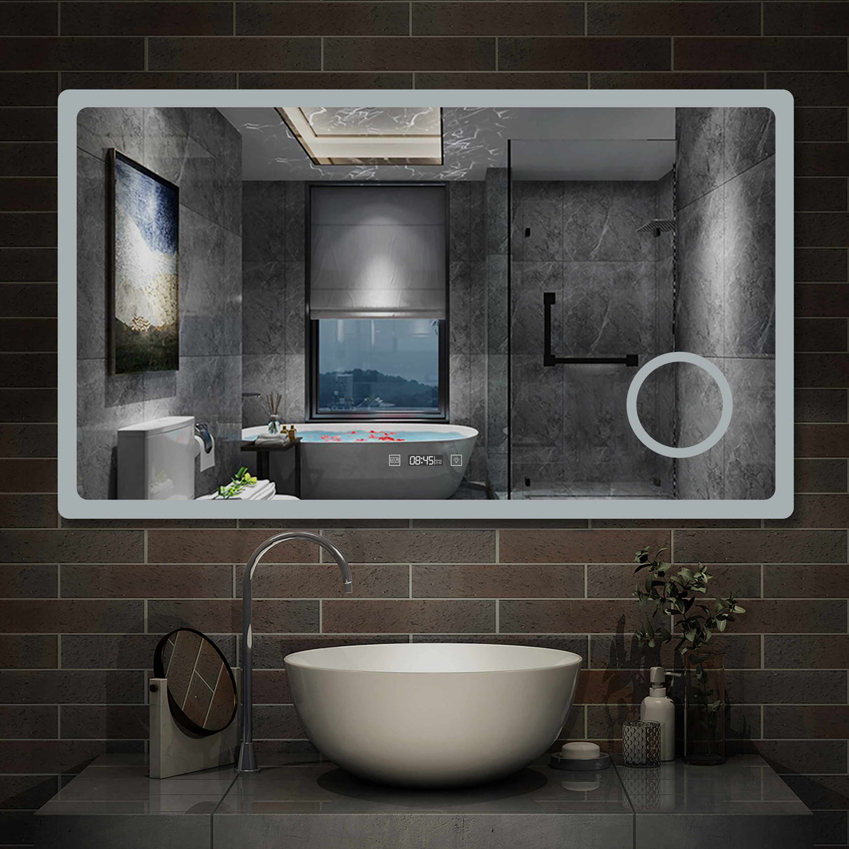 Modern Splash Led Mirror-BM-HD1506TM