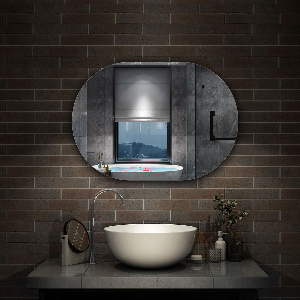 Modern Splash Mirror- BM-PD06