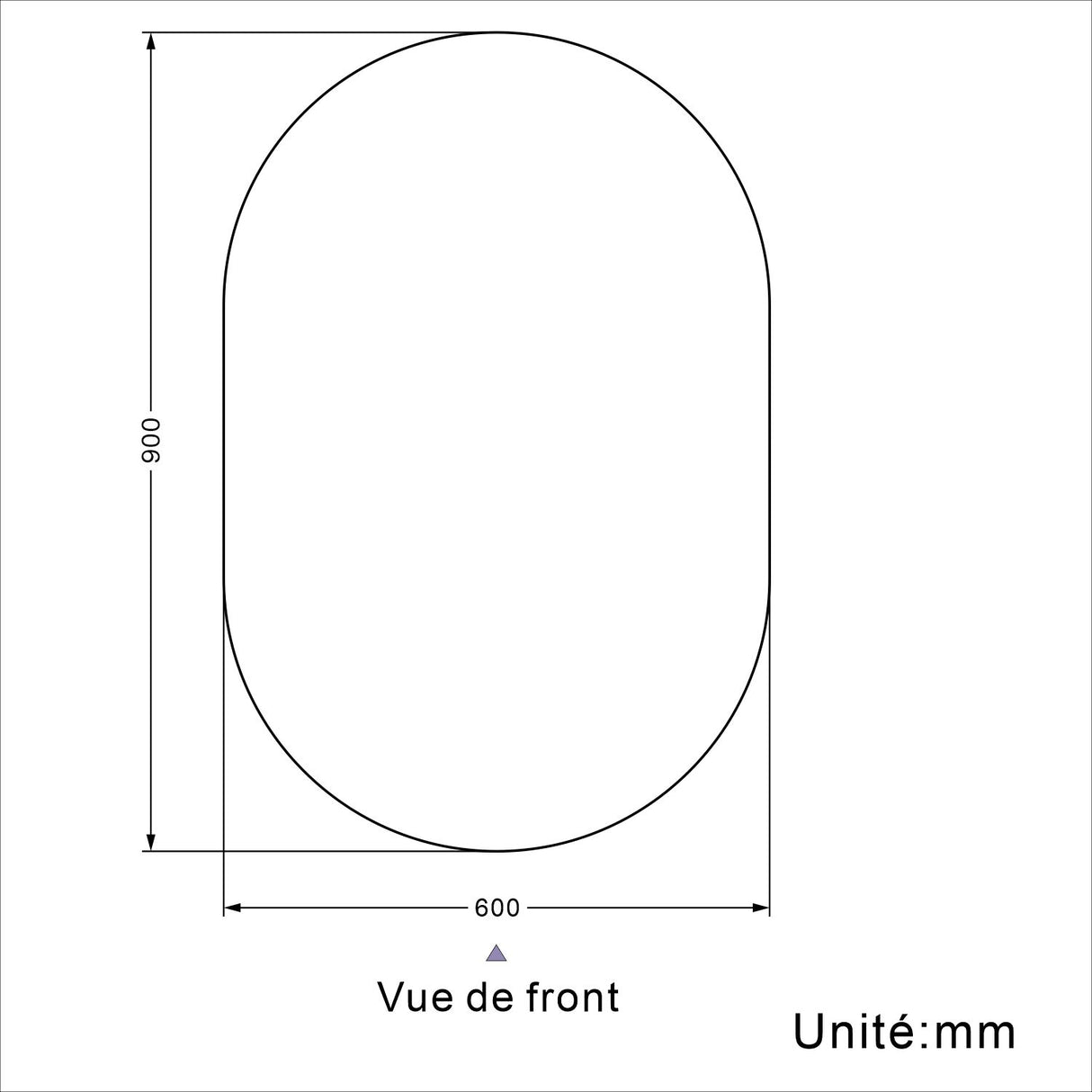 Modern Splash Mirror- BM-PD11