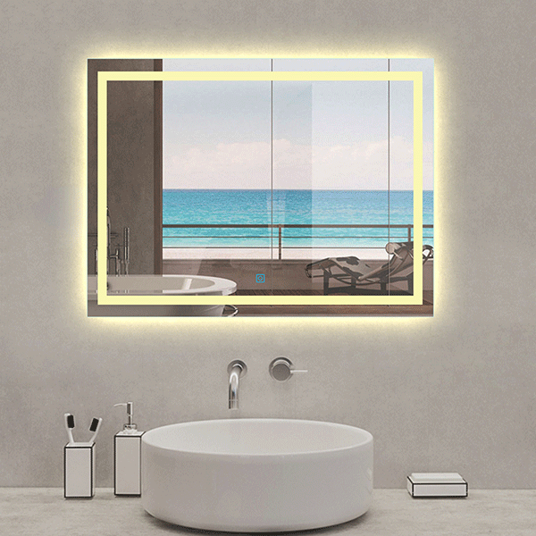 Modern Splash Led Mirror- BM-S1301