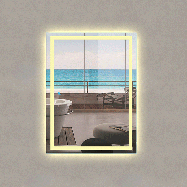 Modern Splash Led Mirror- BM-S1301