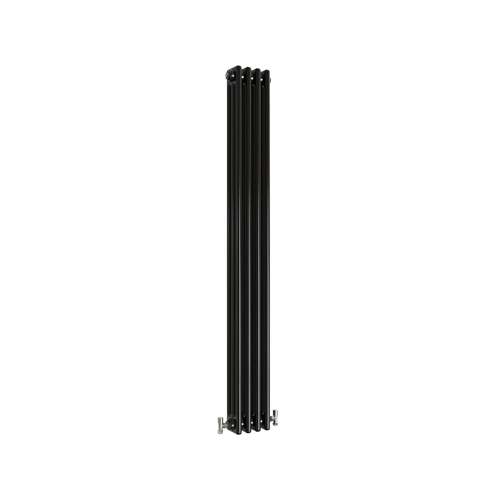 Modern Splash Cast Iron Black Radiator CIR15-4-3K