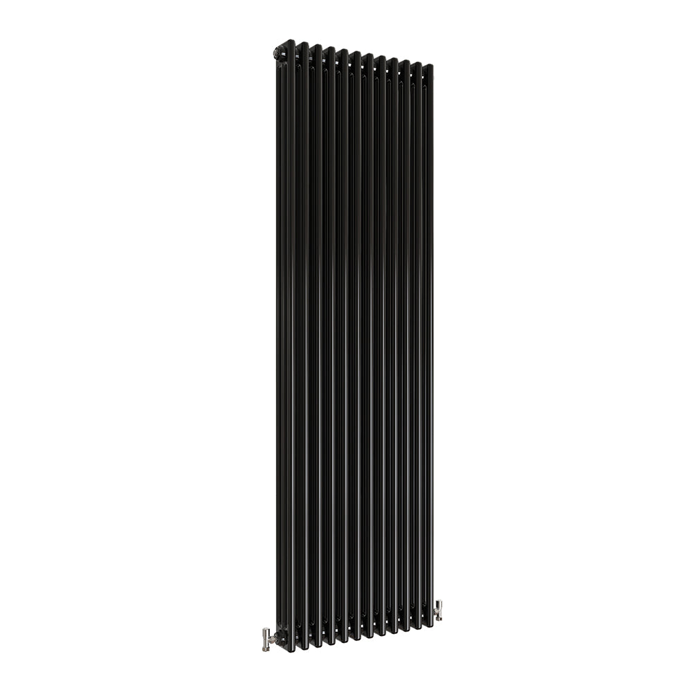Modern Splash Cast Iron Black Radiator CIR18-12-3K