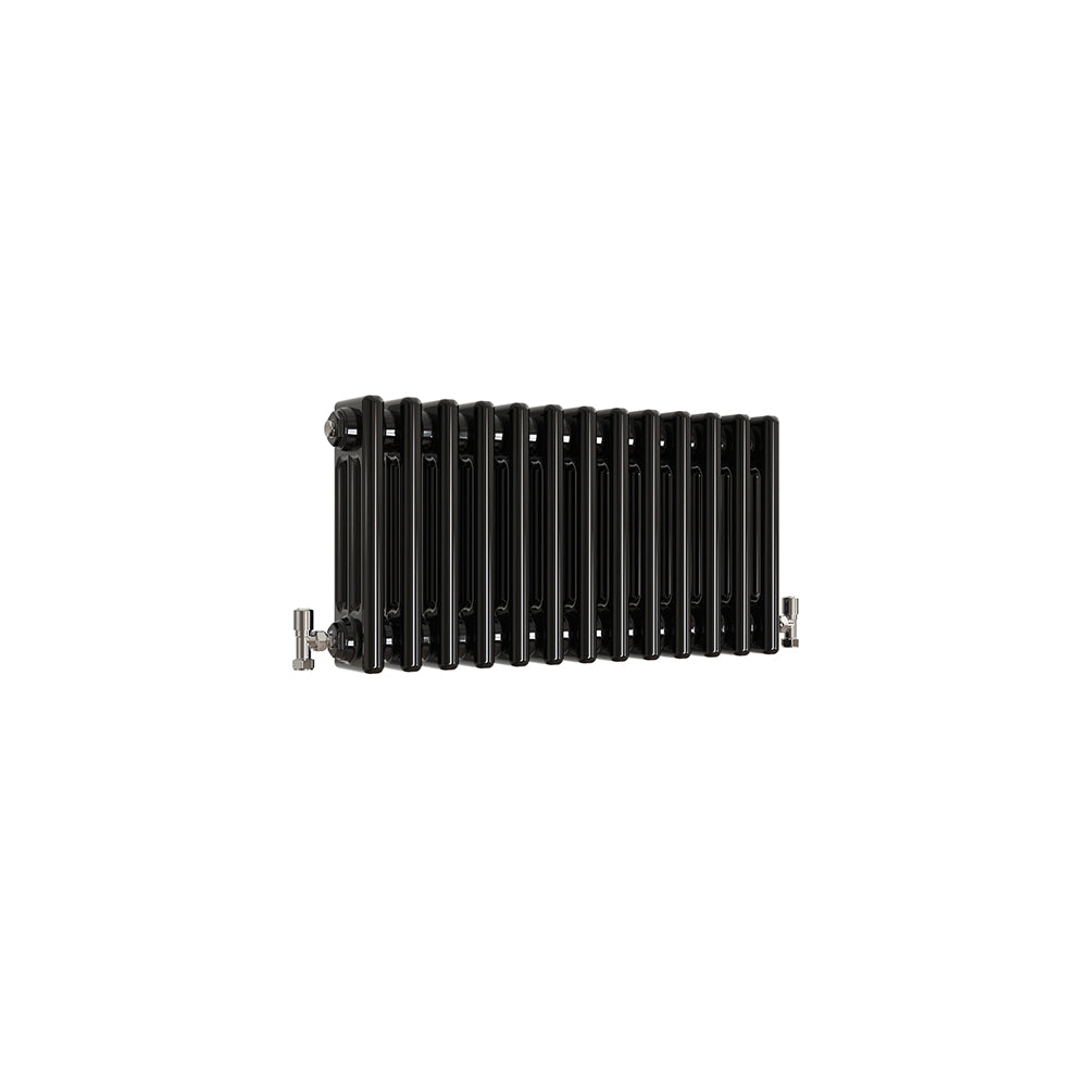 Modern Splash Cast Iron Black Radiator CIR3-13-3K