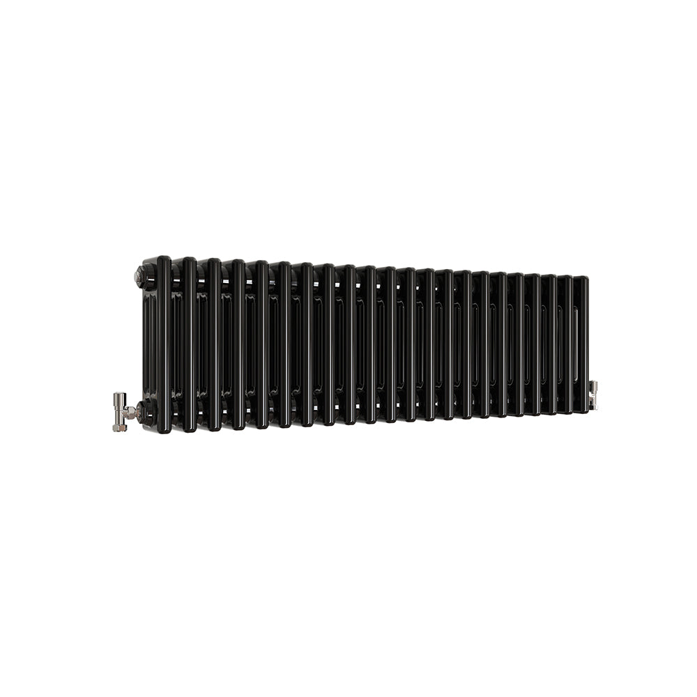 Modern Splash Cast Iron Black Radiator CIR3-22-3K