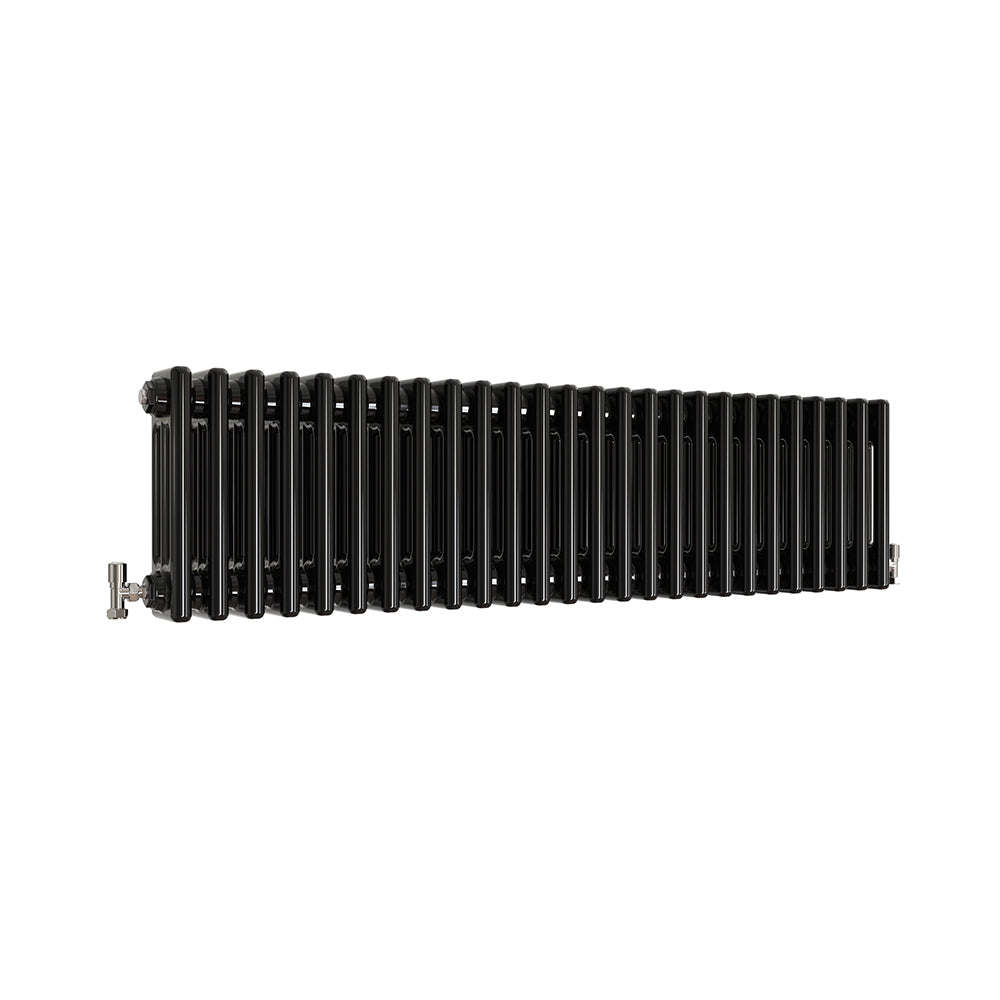 Modern Splash Cast Iron Black Radiator CIR3-26-3K