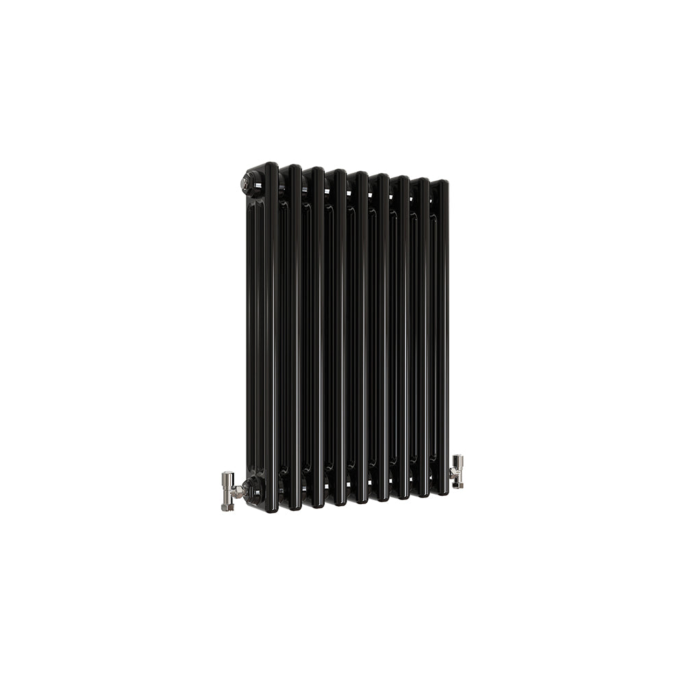 Modern Splash Cast Iron Black Radiator CIR6-9-3K