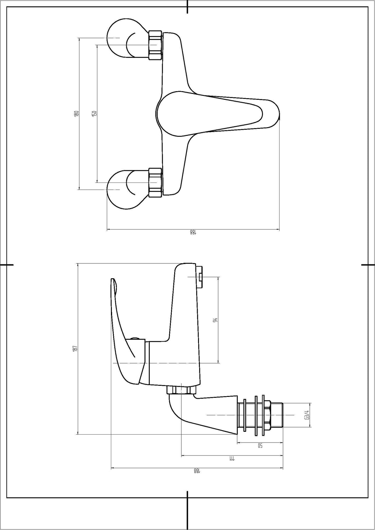 Modern Splash choice Eon Chrome Bath Filler