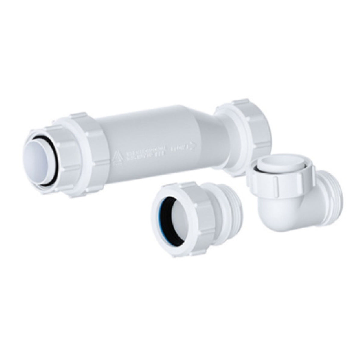 White Waste Trap For Furniture Basins