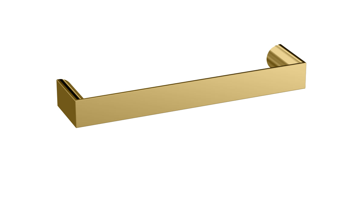 Modern Splash 96mm Brushed Brass D Handle