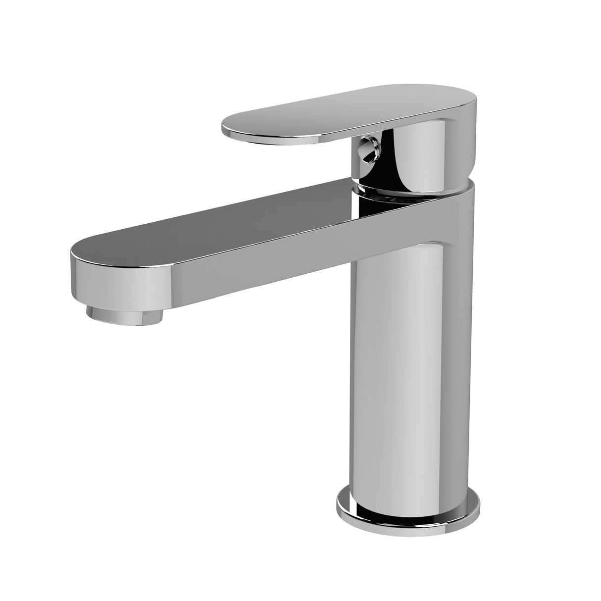 Modern Splash choice Halstatt Chrome Mono Basin Mixer Push Button Waste