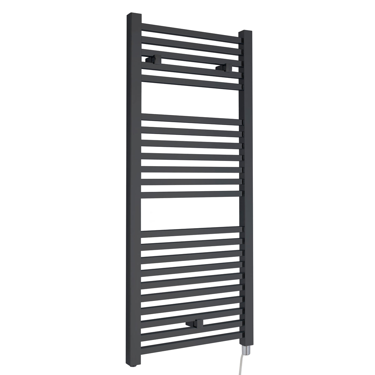 Modern Splash Anthracite 1100mm x 500mm Vertical Electric Heated Towel Rail