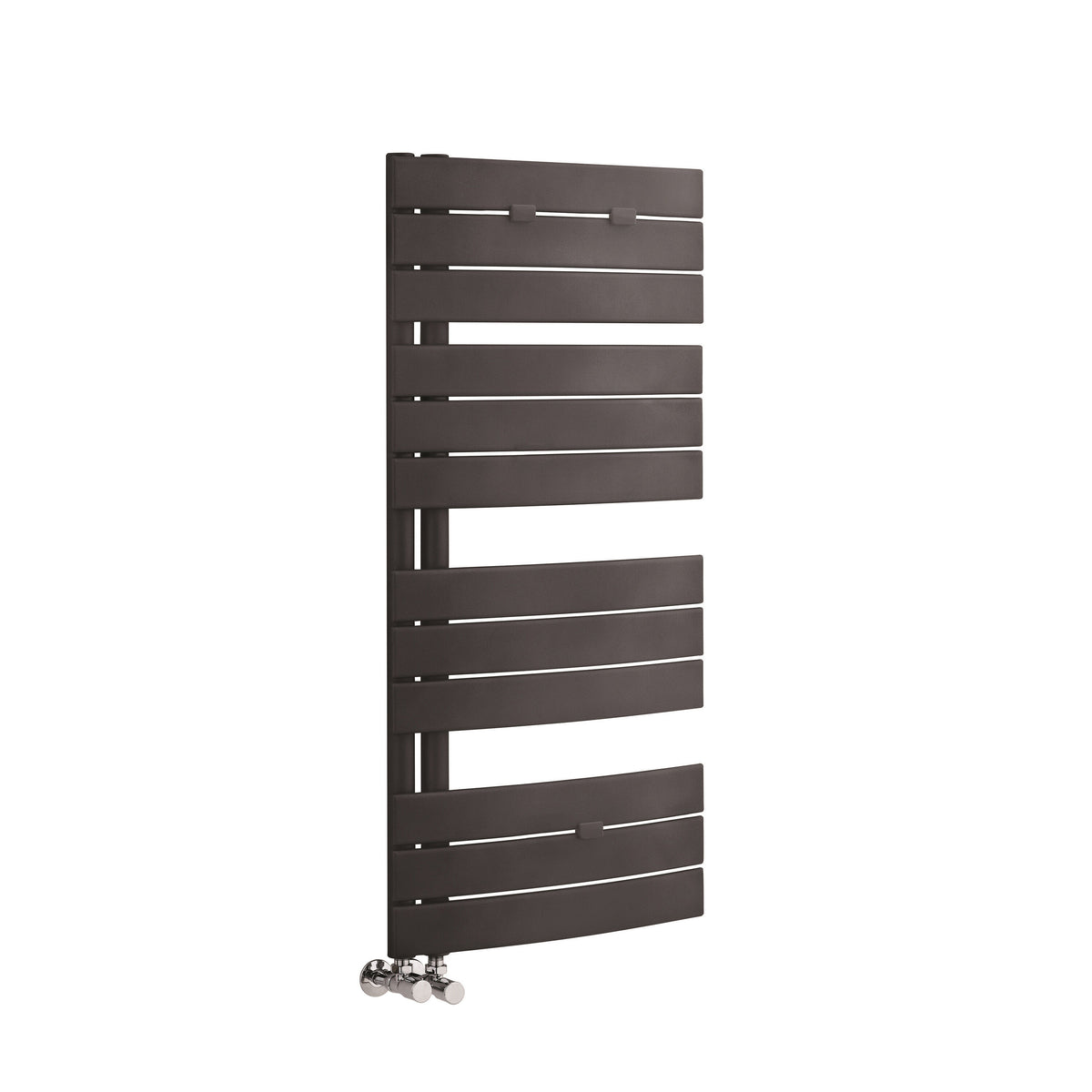 Elgin Anthracite 1080mm x 550mm Horizontal Heated Towel Rail