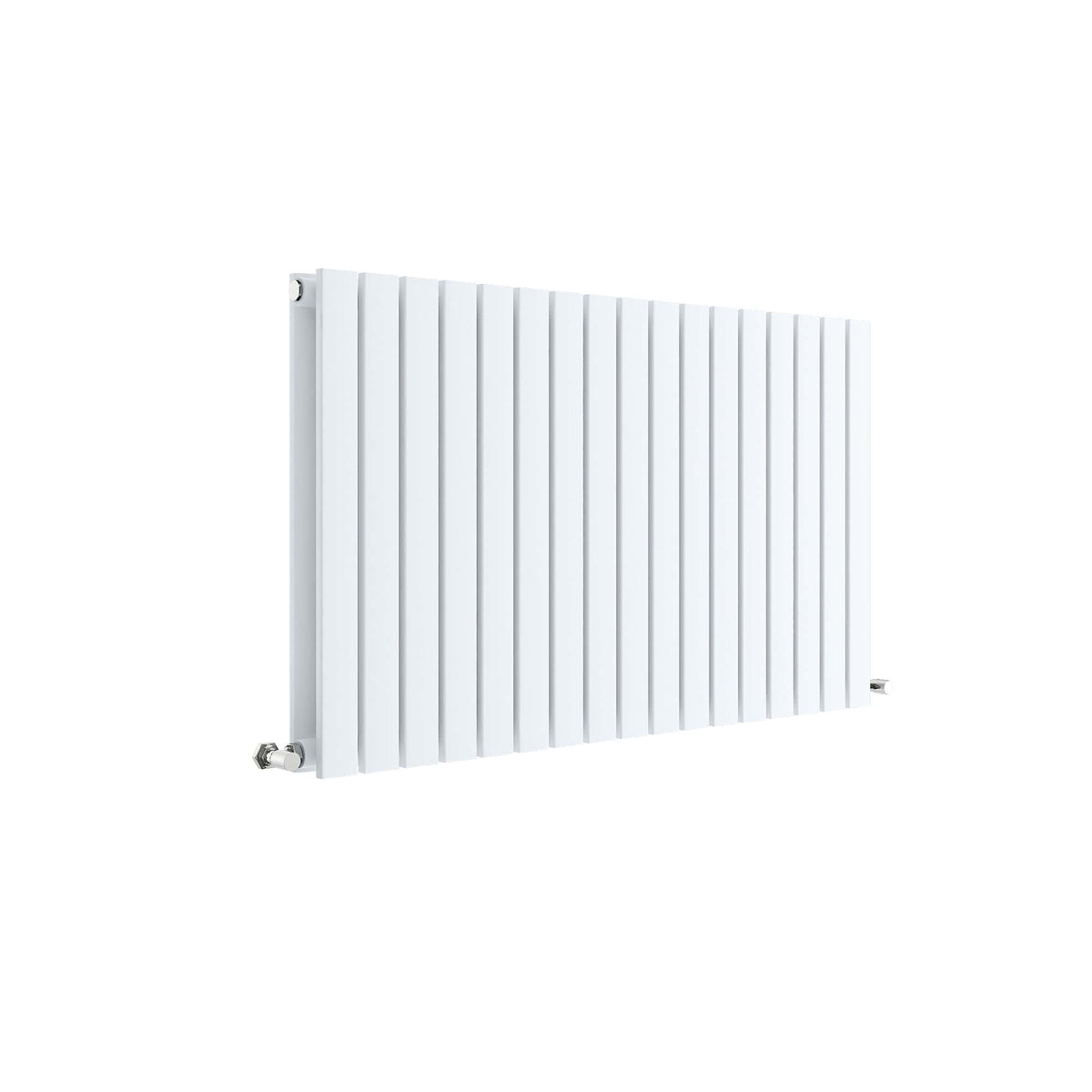 Modern Splash White 600 x 992mm Horizontal Double Panel Radiator