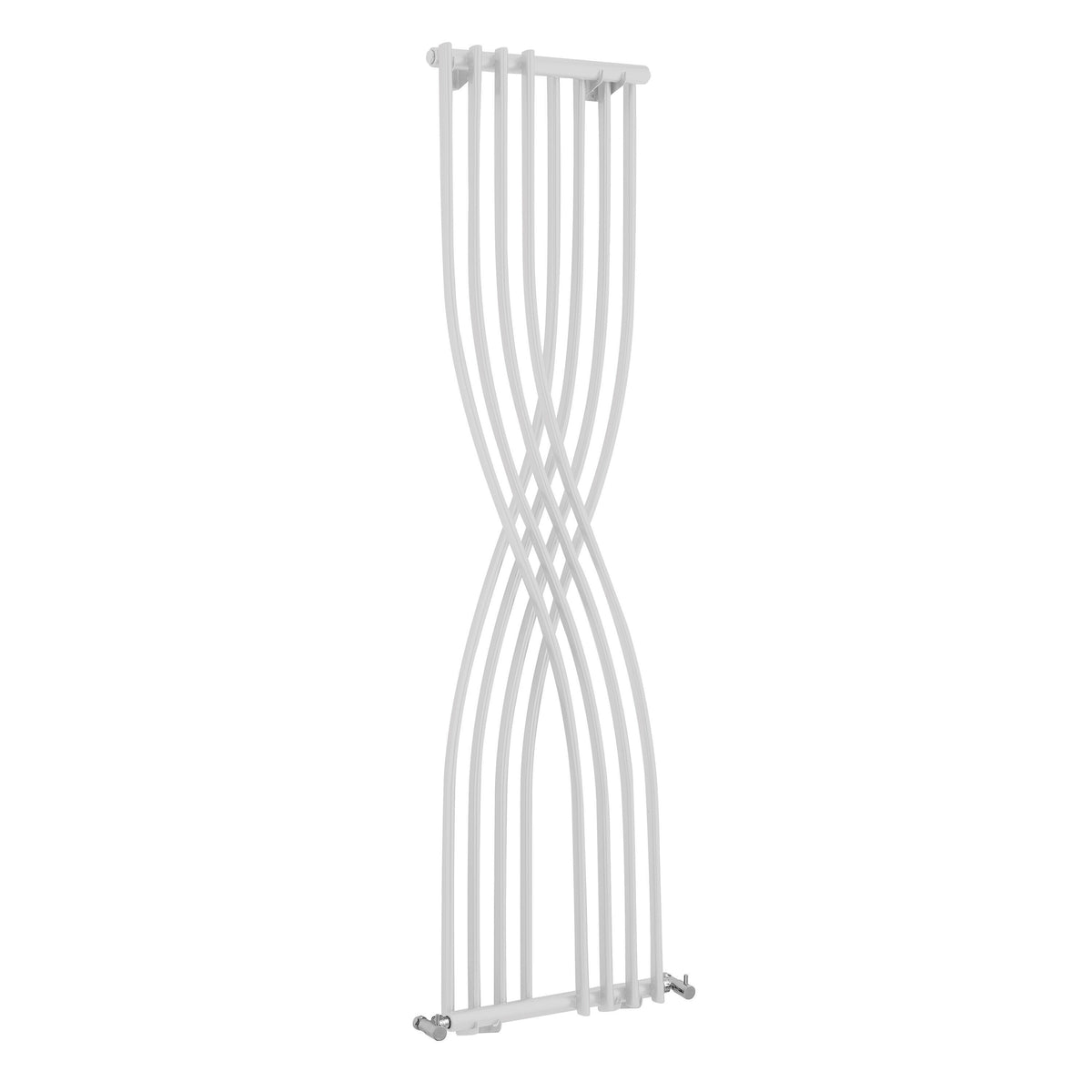 Xcite High Gloss White 1775mm x 450mm Vertical Double Panel Radiator