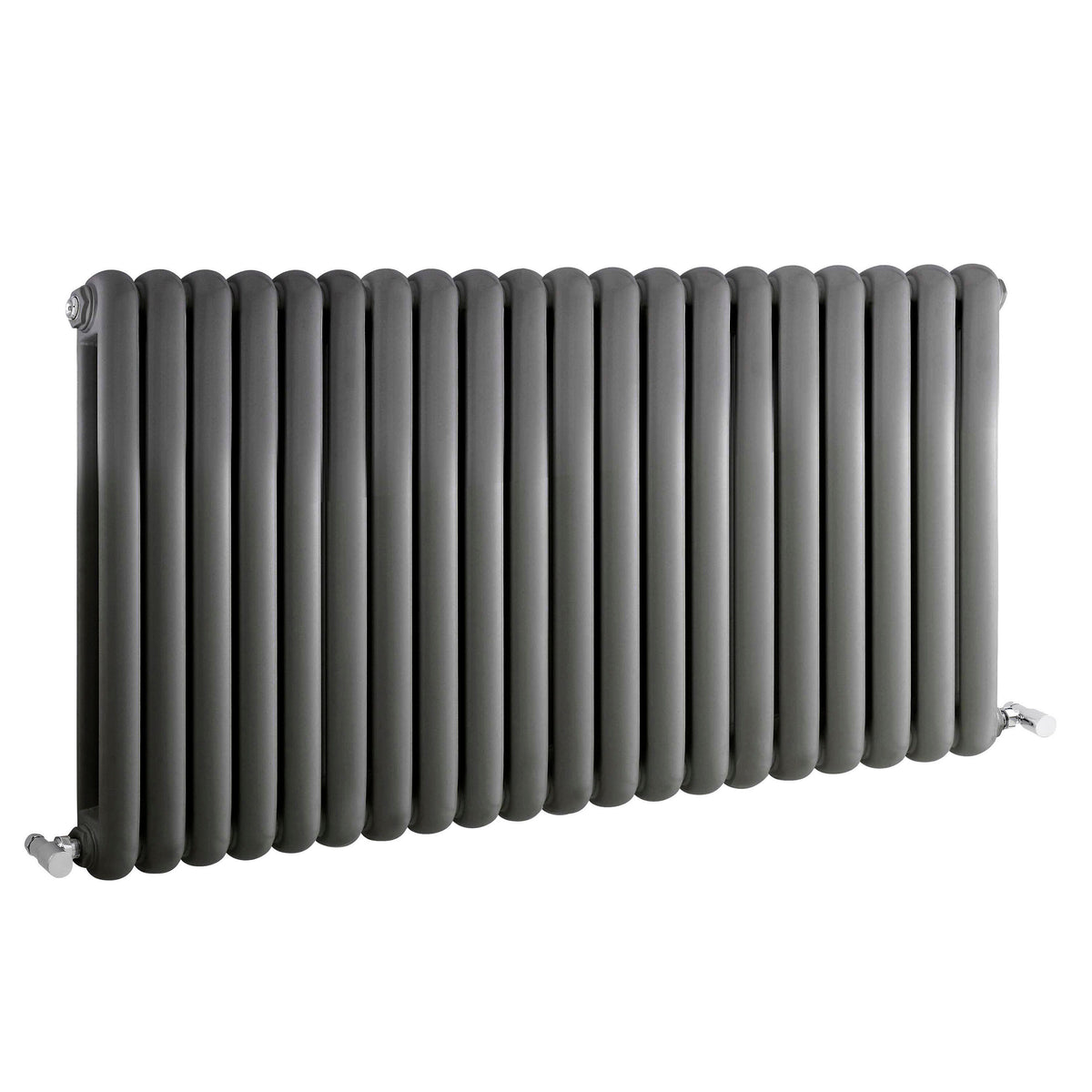 Modern Splash Anthracite 1223mm x 635mm Horizontal Column Radiator