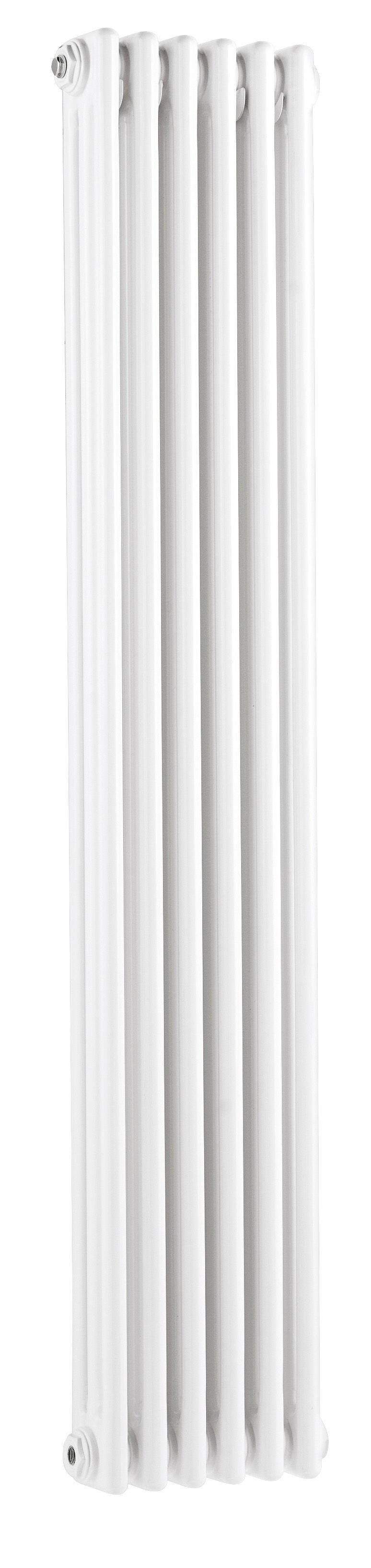 Colosseum White 1500mm x 287mm Vertical Column Radiator