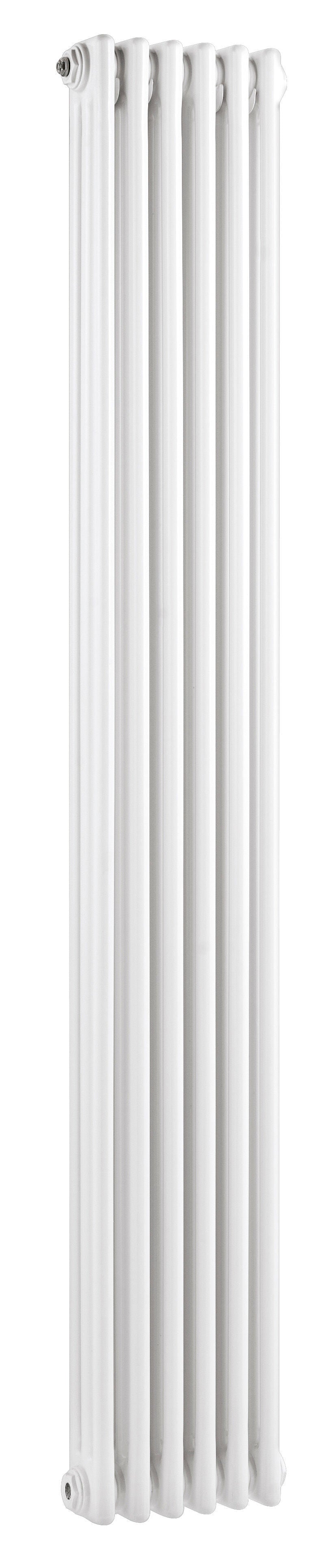 Colosseum White 1800mm x 287mm Vertical Column Radiator