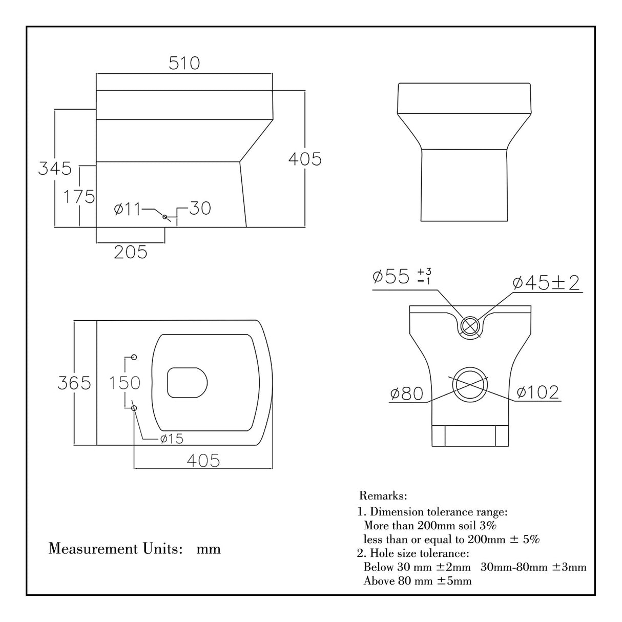 Modern Splash Wall Toilet White-TO-A041