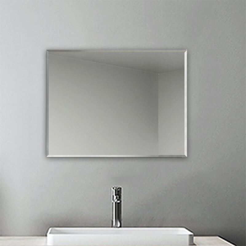 Modern Splash Rectangle Mirror