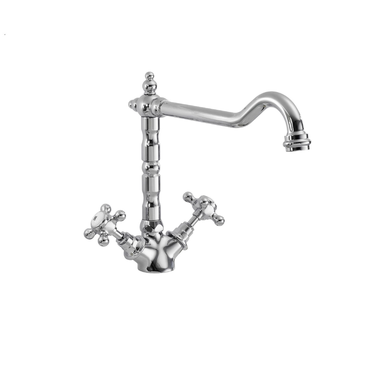 Modern Splash Chrome Kitchen French Classic Mono Basin Mixer Sink Mixer