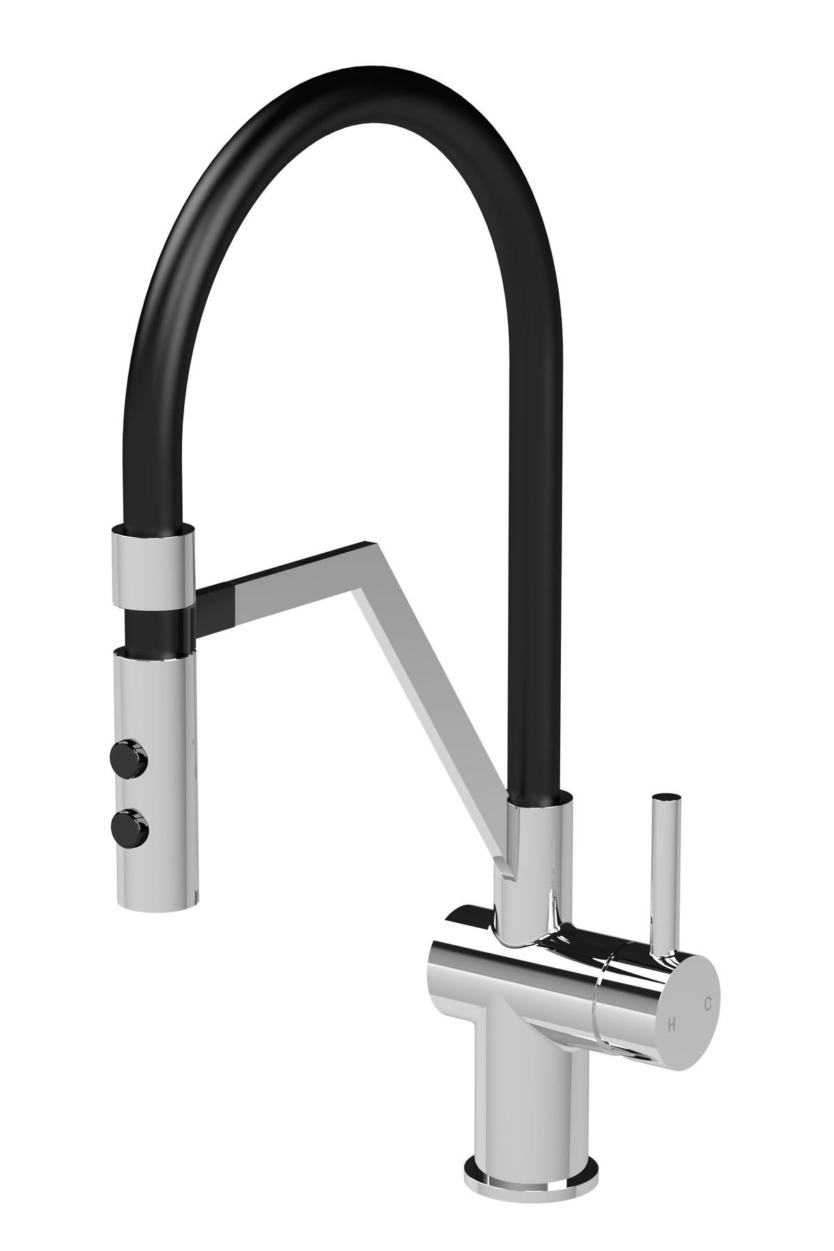 Modern Splash Basin Single Lever Round Basin Tap & Manetic Rinser