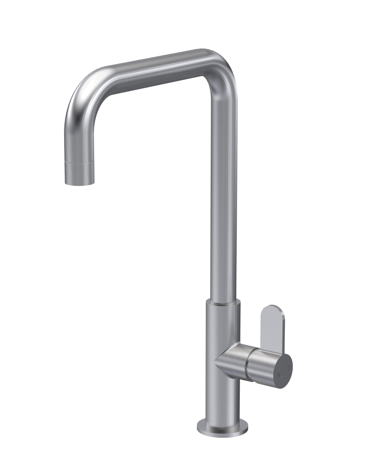 Modern Splash Kosi Brushed Nickel Single Lever Kitchen Mono Basin Mixer