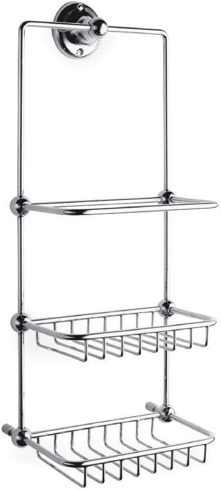 Modern Splash Chrome Shower Tidy