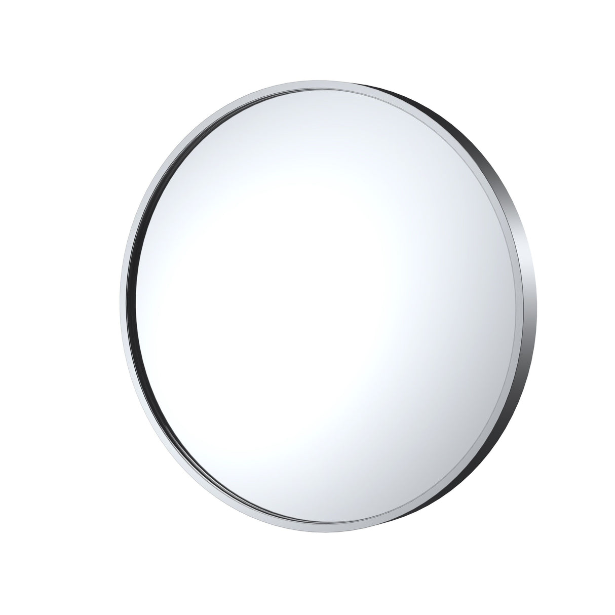 Modern Splash choice 600 x 600mm Polished Chrome Frame Recessed Mirror