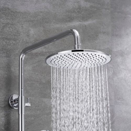 Modern Splash Chrome Thermostatic Shower Set-H-14C