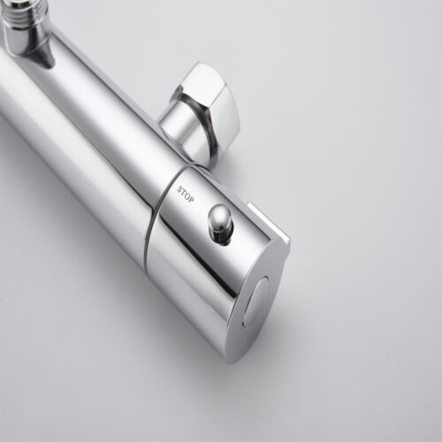 Modern Splash Chrome Thermostatic Shower Set-H-14C