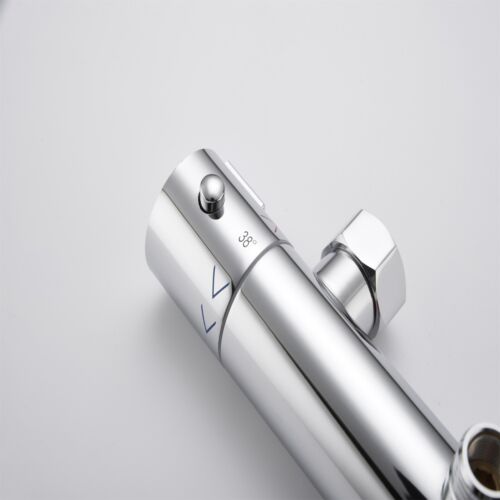 Modern Splash Chrome Thermostatic Shower Set-H-14C